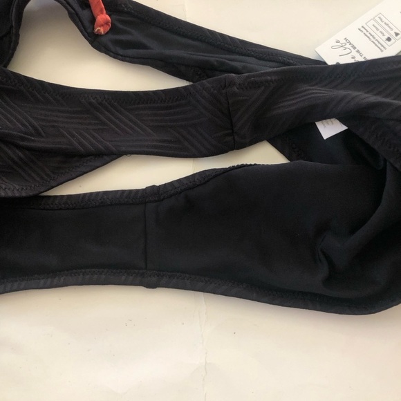 Cupshe Texturized Criss Cross Self Tie Spaghetti Straps Cheeky Bikini Swim Set - Picture 16 of 16